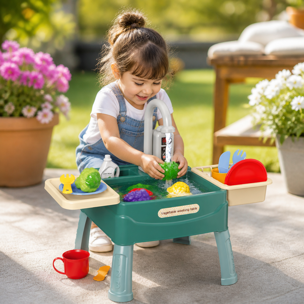 Water Wonder – Cucina Giocattolo con Rubinetto Magico dell'Acqua