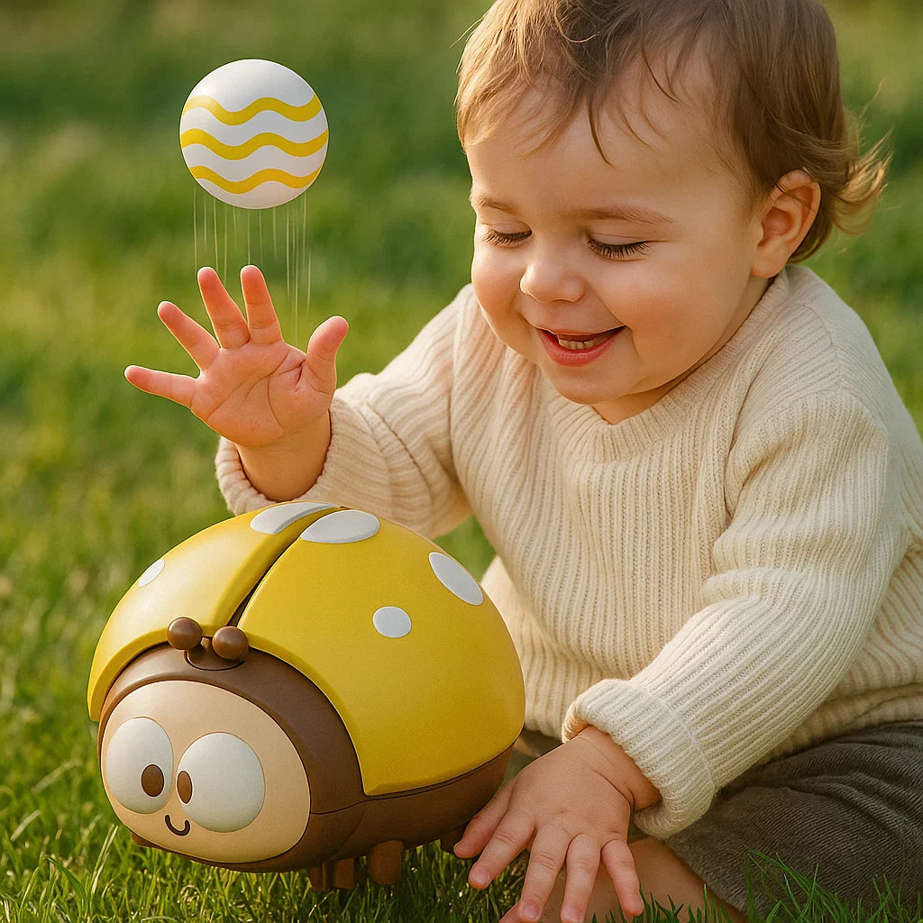 Ladybug Palla di Sospensione per Bambini | Divertente gioco di animali per le capacità motorie e la coordinazione del flusso d' aria