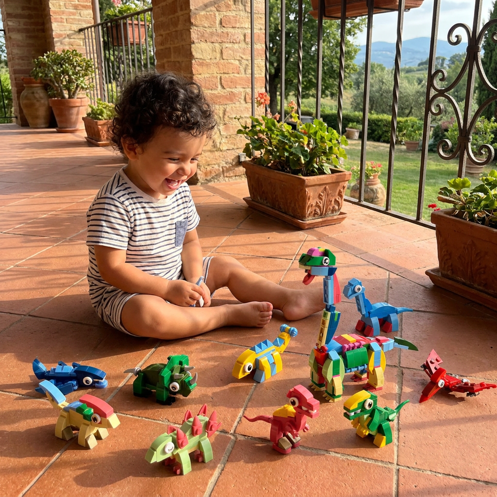 Set di Costruzioni con Animali