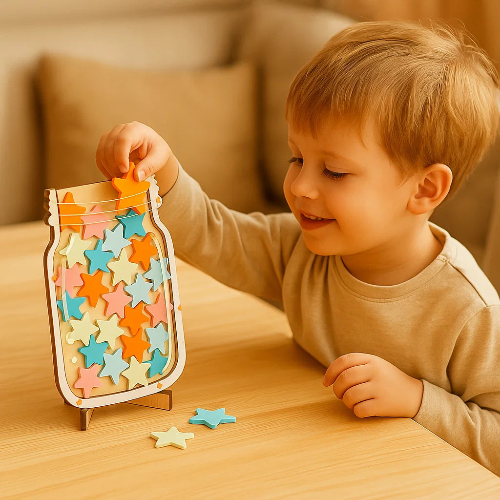 Barattolo di ricompensa per bambini | Strumento motivazionale per incoraggiare il buon comportamento e l' apprendimento della disciplina