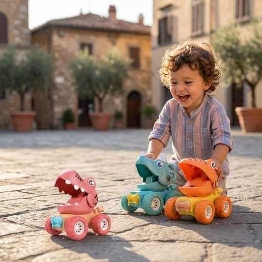 Monster Truck Dino Push & Drive