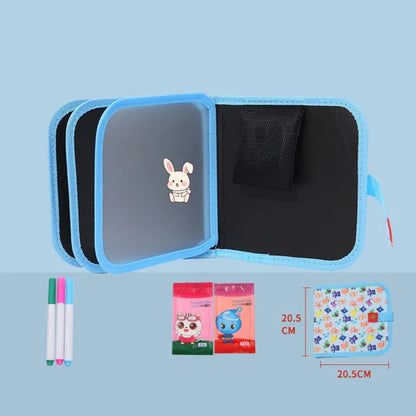 Libro da disegno riutilizzabile per bambini | Blocco scarabocchi cancellabile per l' apprendimento creativo a casa e in viaggio