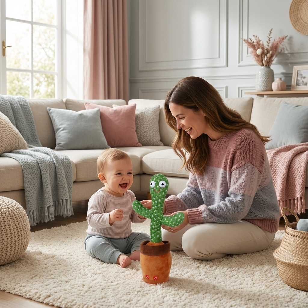 Cactus Parlante – Giocattolo Interattivo per Bambini