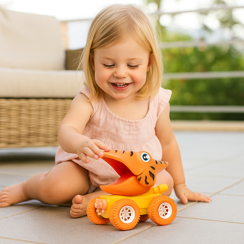 Monster Truck Dino Push & Drive