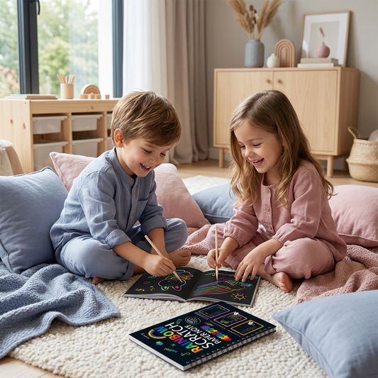 Carta Magica da Grattare Arcobaleno