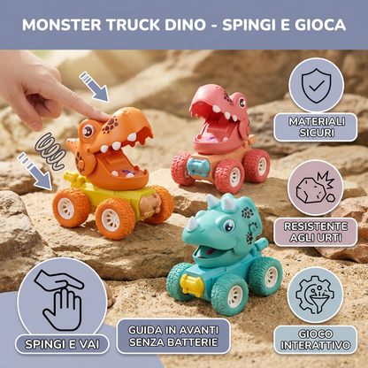 Monster Truck Dino Push & Drive