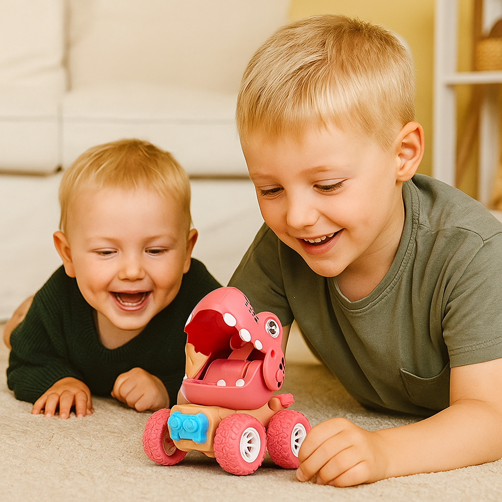 Monster Truck Dino Push & Drive