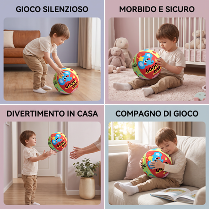 Pallina da gioco indoor morbida e sicura con gioco silenzioso per bambini