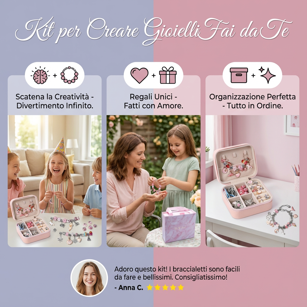 Kit per Creare Gioielli Fai da Te