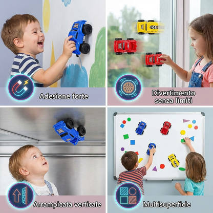 Auto magnetiche da arrampicata a parete