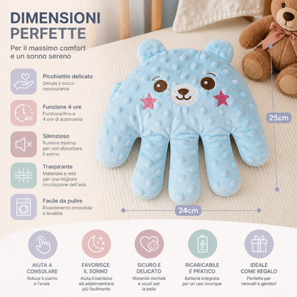 Aiuto per il sonno del bambino con funzione di dolce picchiettio – favorisce un addormentamento tranquillo e autonomo