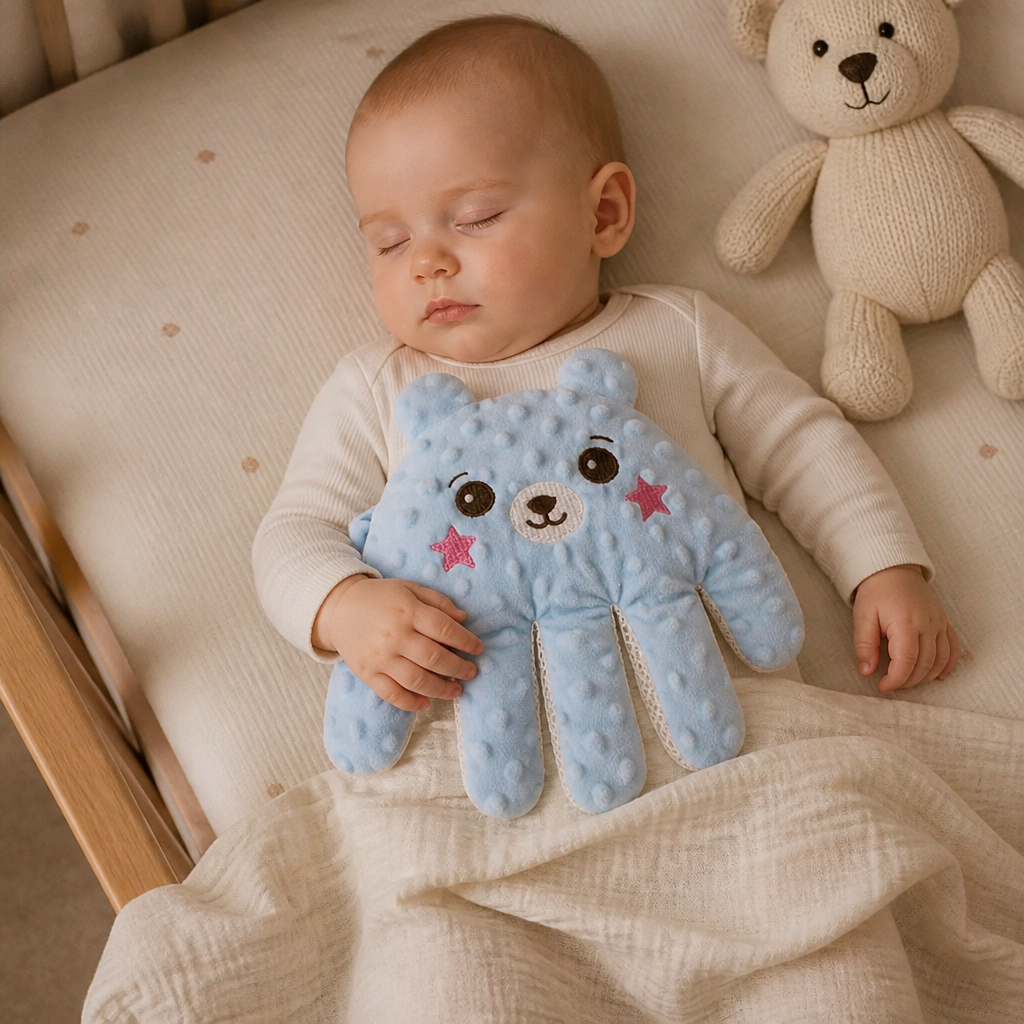 Aiuto per il sonno del bambino con funzione di dolce picchiettio – favorisce un addormentamento tranquillo e autonomo