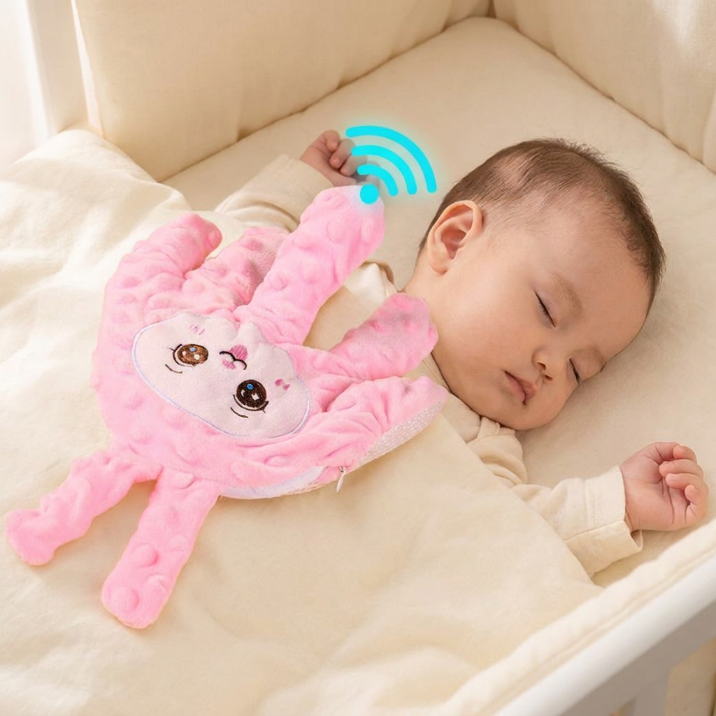 Aiuto per il sonno del bambino con funzione di dolce picchiettio – favorisce un addormentamento tranquillo e autonomo