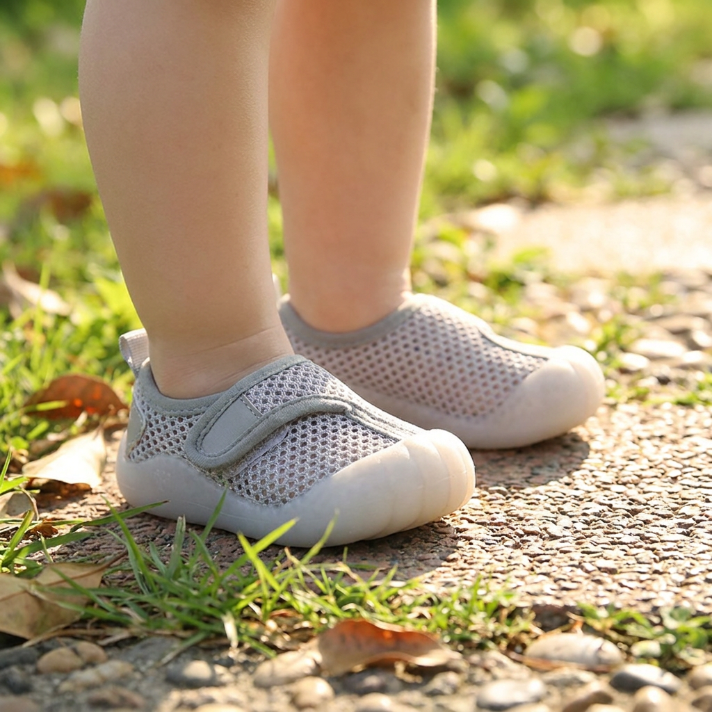 Scarpine comode per bambini con suola morbida e antiscivolo