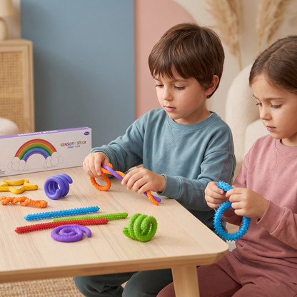 Bastoncini Fidget Sensoriali – Giochi Girevoli Rilassanti per Alleviare lo Stress