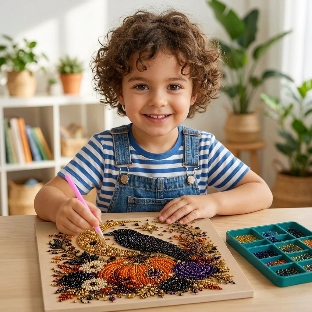 Kit DIY di Pittura Diamantata per Halloween