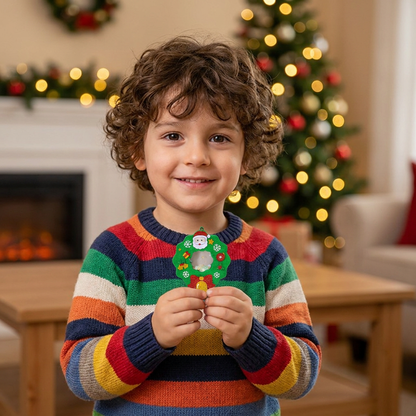 Kit DIY per Creare Decorazioni Natalizie Shaker per Bambini