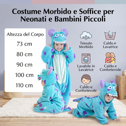 Costume Morbido e Soffice per Neonati e Bambini Piccoli