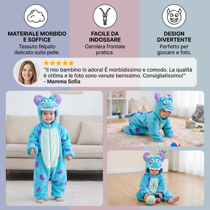 Costume Morbido e Soffice per Neonati e Bambini Piccoli