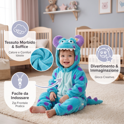 Costume Morbido e Soffice per Neonati e Bambini Piccoli