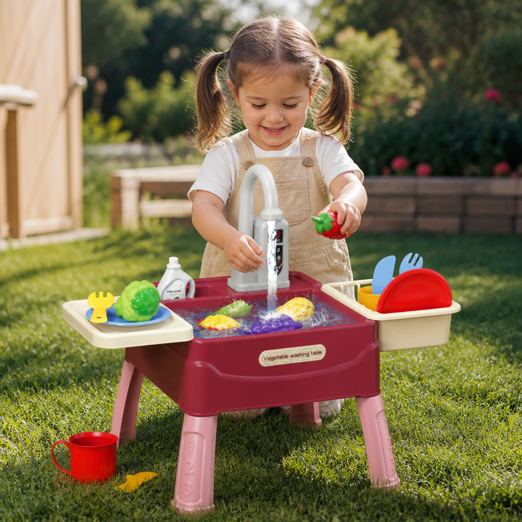 Water Wonder – Cucina Giocattolo con Rubinetto Magico dell'Acqua
