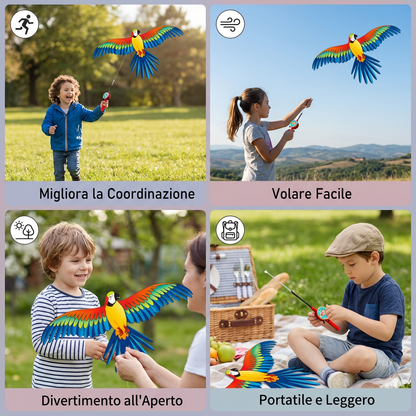 Aquilonio con Ali Fluttuanti per Bambini – Migliora la Coordinazione e le Abilità Motorie