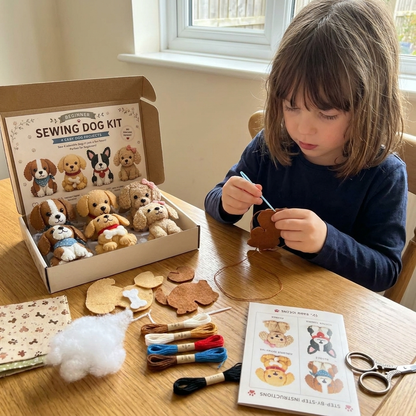 Kit da Cucito Peluche DIY – Crea il Tuo Simpatico Personaggio