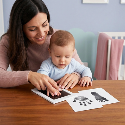 Kit Impronte Mani e Piedini del Bambino – Set Ricordo per Bambini Piccoli