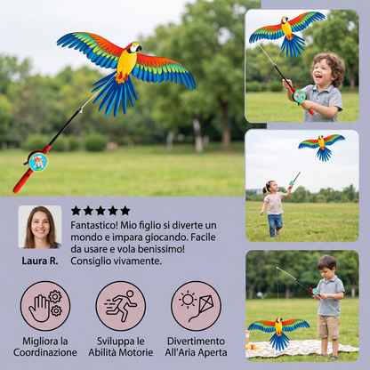 Aquilonio con Ali Fluttuanti per Bambini – Migliora la Coordinazione e le Abilità Motorie