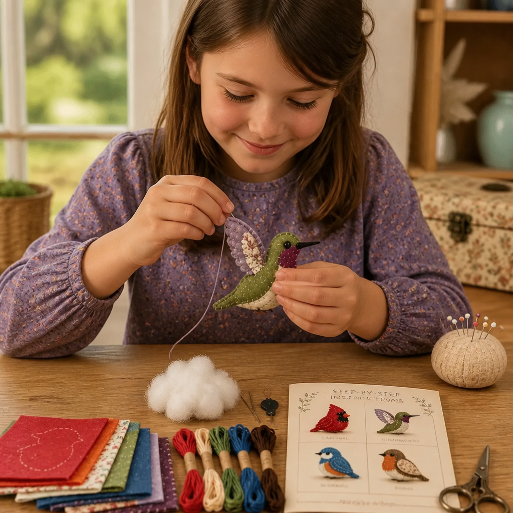 Kit da Cucito Peluche DIY – Crea il Tuo Simpatico Personaggio