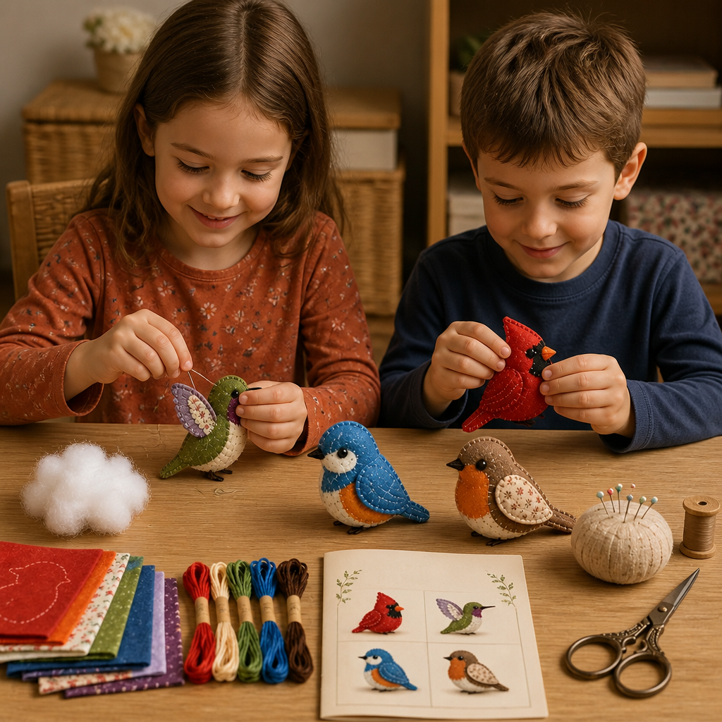 Kit da Cucito Peluche DIY – Crea il Tuo Simpatico Personaggio
