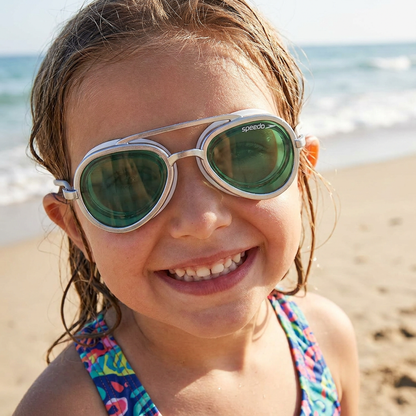 Pro Aviator Occhialini da Nuoto – Protezione UV400, Antifog e Vestibilità Completa