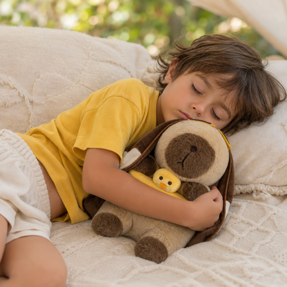 Peluche Capibara Respirante – Morbida e Coccolosa Compagna della Nanna