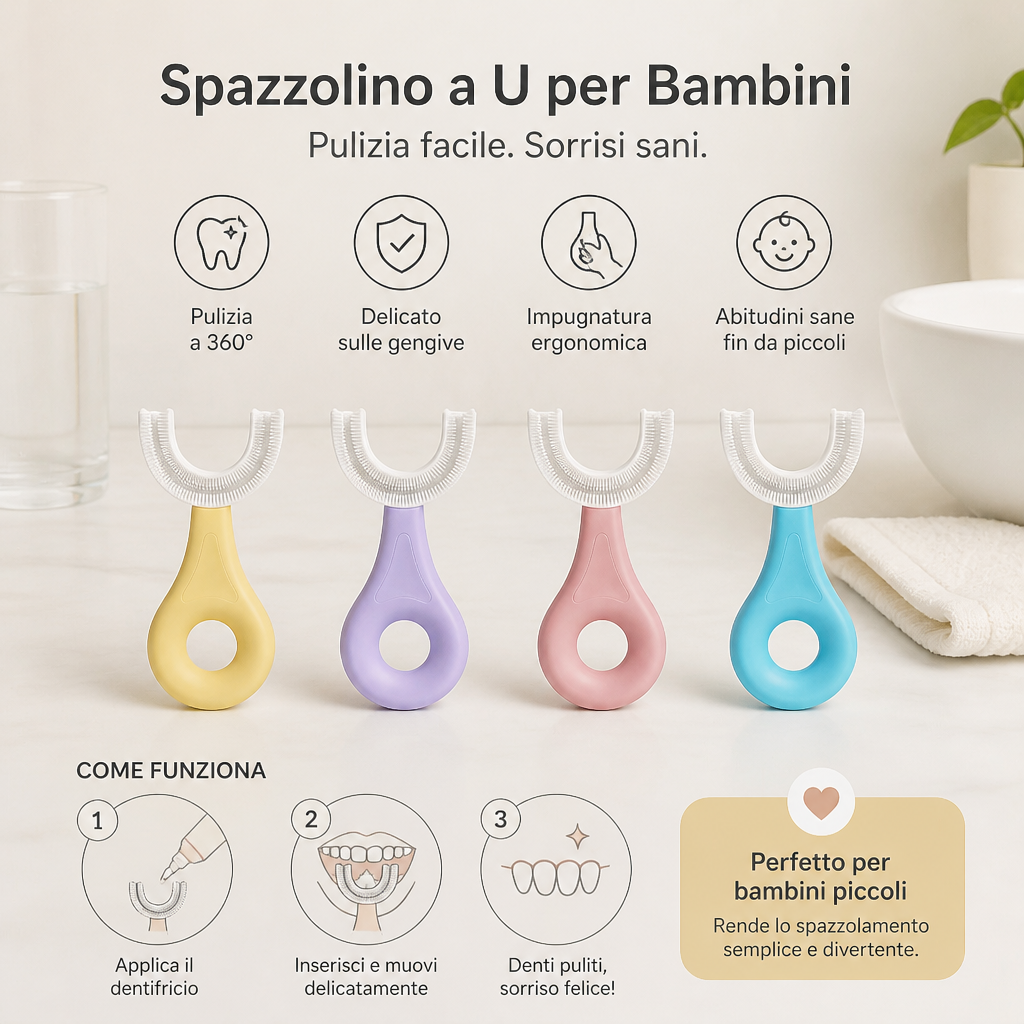 Spazzolino a U per Bambini