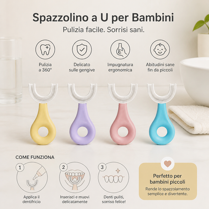 Spazzolino a U per Bambini