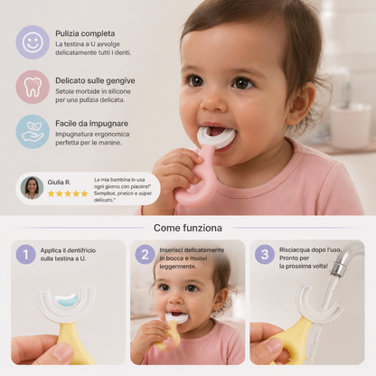 Spazzolino a U per Bambini