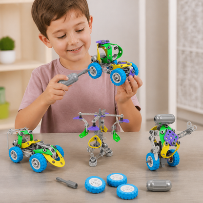 Set da costruzione STEM da 109 pezzi con cacciavite