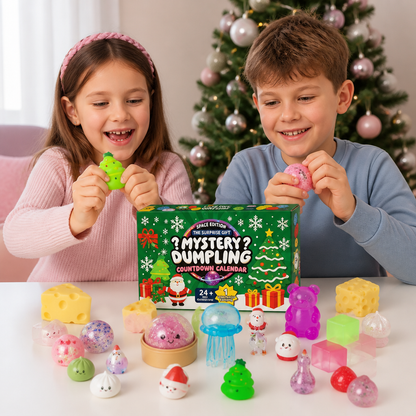 Calendario Dell'Avvento Squishy Di Natale Per Bambini