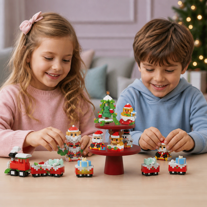 Personaggi Natalizi Creativi Con Blocchi Da Costruire – Divertimento Per Tutta La Famiglia