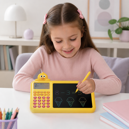 Set didattico interattivo di matematica, disegno e cancellazione per bambini