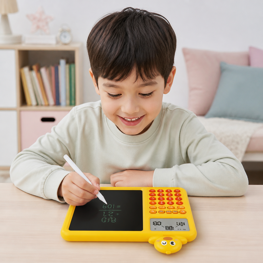 Set didattico interattivo di matematica, disegno e cancellazione per bambini