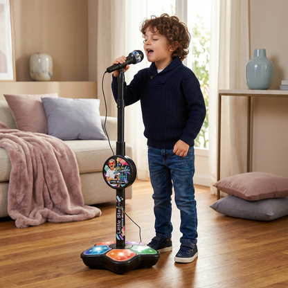 Set karaoke per bambini con microfono e supporto – Gioco educativo musicale