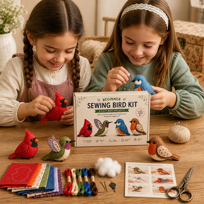 Kit da Cucito Peluche DIY – Crea il Tuo Simpatico Personaggio