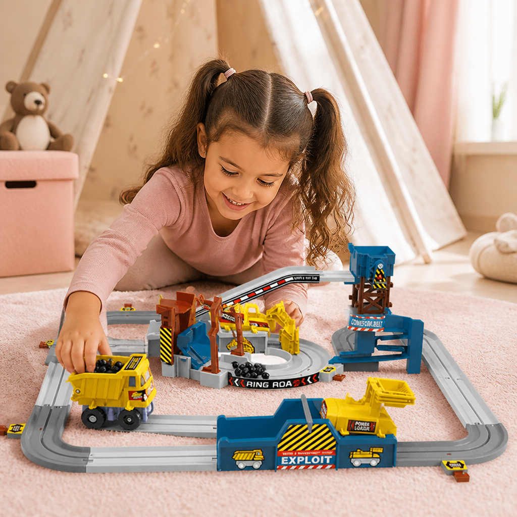 Set Di Tren Elettrico Interattivo Avventura In Cava