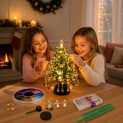 Kit DIY Per Creare Un Albero Di Natale Con Perline Di Cristallo