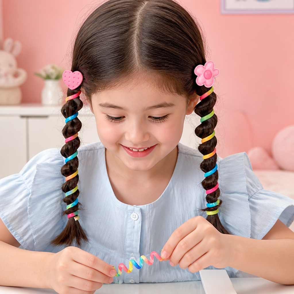 Set Di Elastici A Spirale Carini Per Bambini