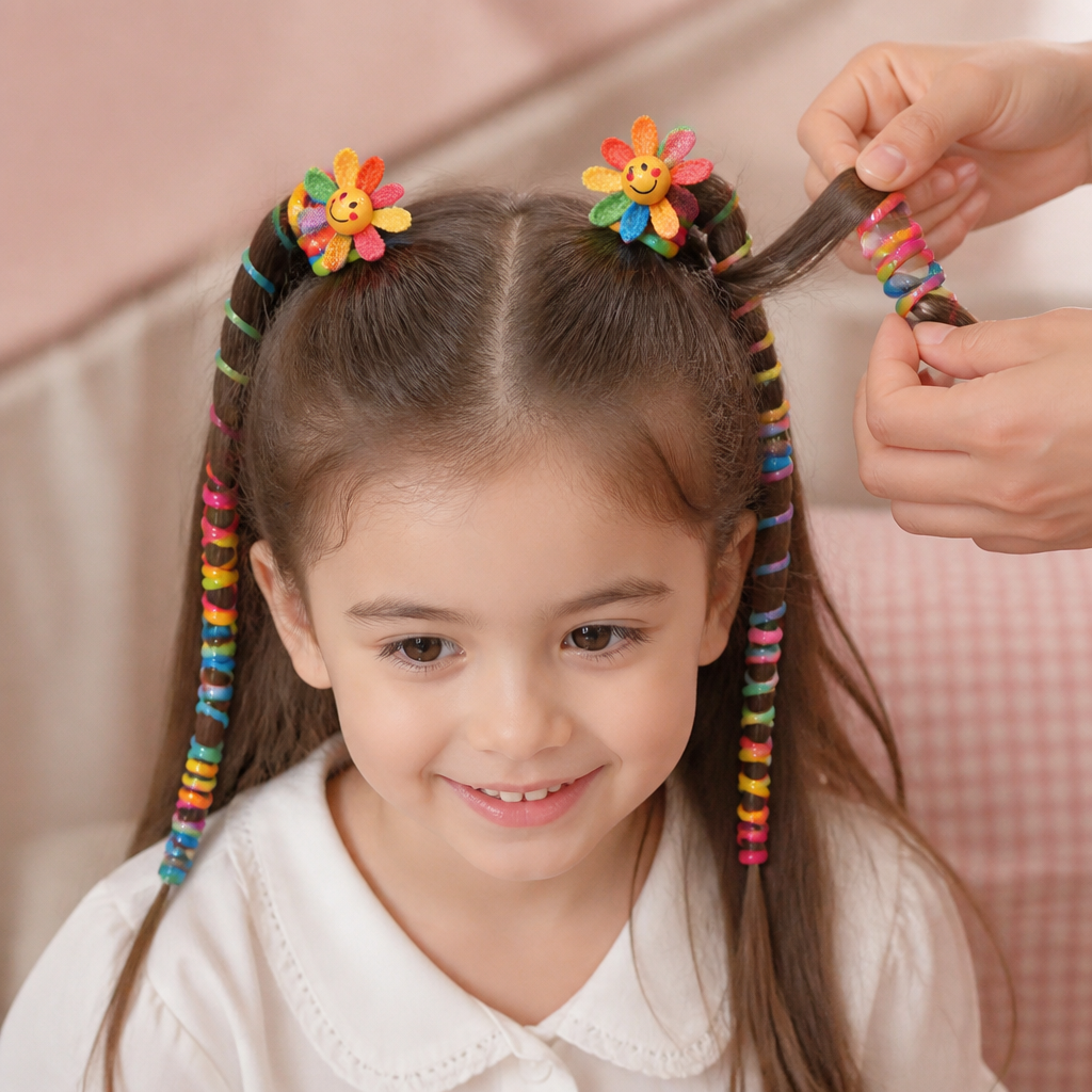 Set Di Elastici A Spirale Carini Per Bambini