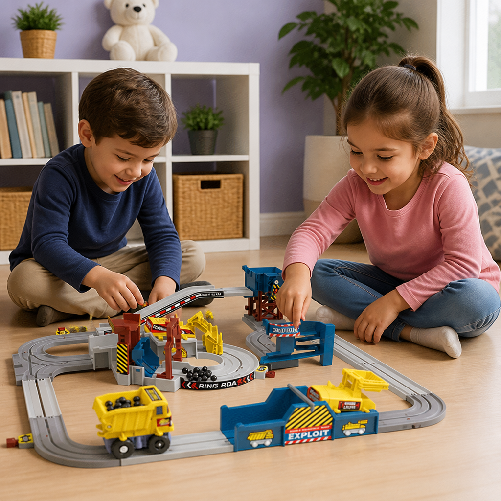 Set Di Tren Elettrico Interattivo Avventura In Cava