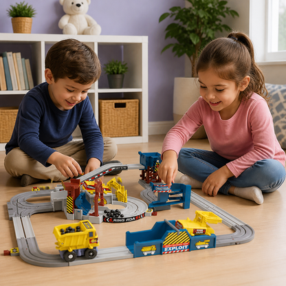 Set Di Tren Elettrico Interattivo Avventura In Cava