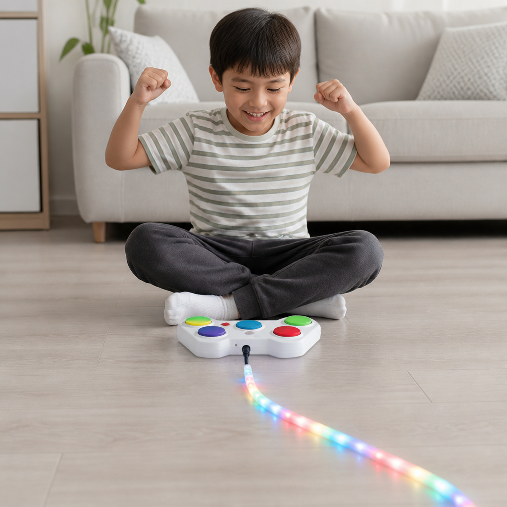 Sfida di Difesa Luminosa – Gioco Interattivo di Riflessi con LED